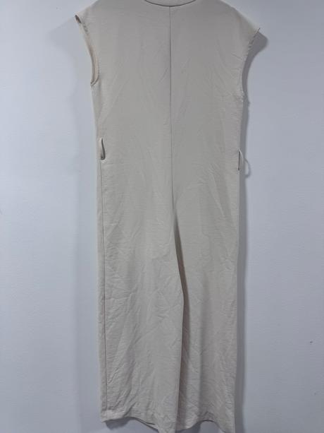 Zara krémových elegantný overal veľ xs, zara,xs