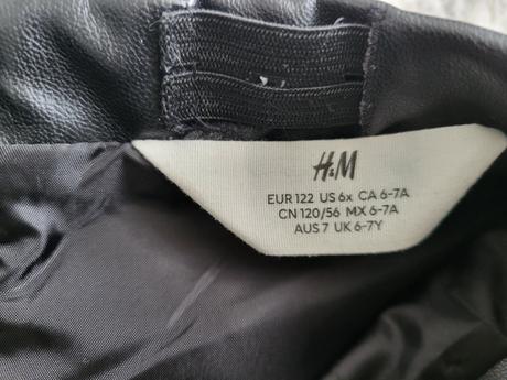 Koženkova sukňa, h&m,122