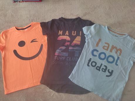 3x tričko, next,128