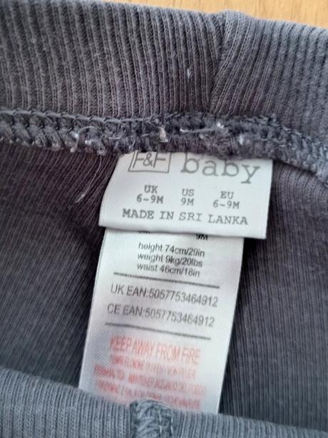 Rebrované legínky, f&f,74