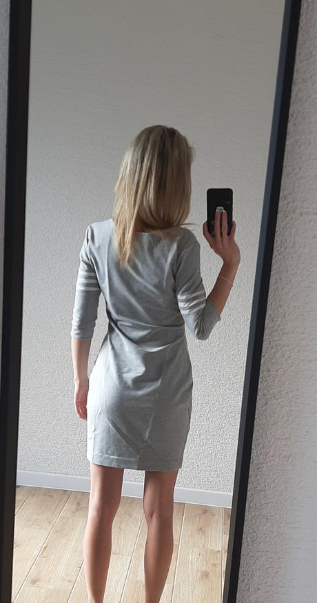 Teplákové šaty, s