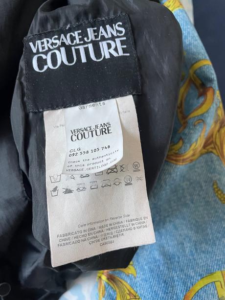 Versace jeans couture obojstranná bunda, versace,46