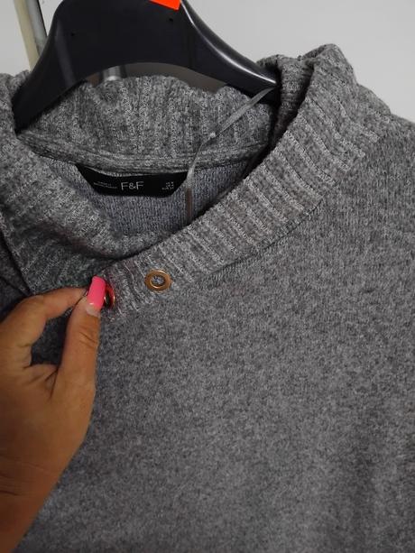 Pulover na spôsob mikiny, f&f,s
