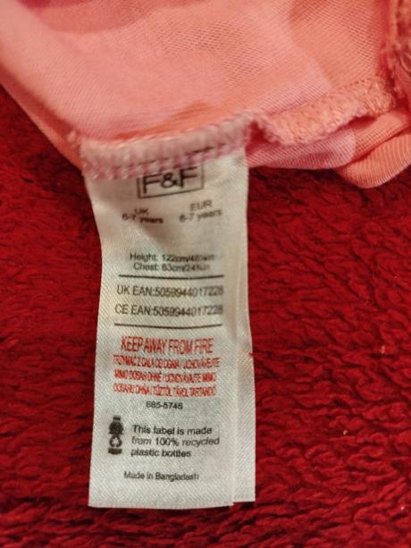 Pyžamko s dúhou, f&f,116