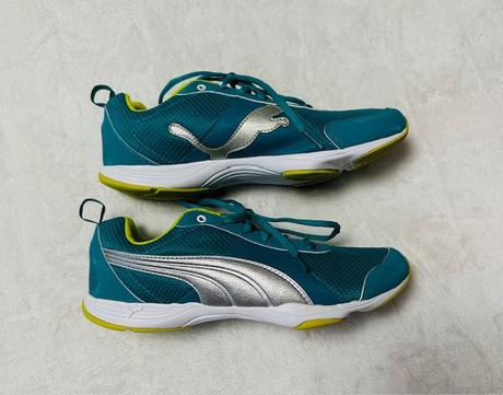 Tyrkysové tenisky na fitness zn. puma originál, puma,39