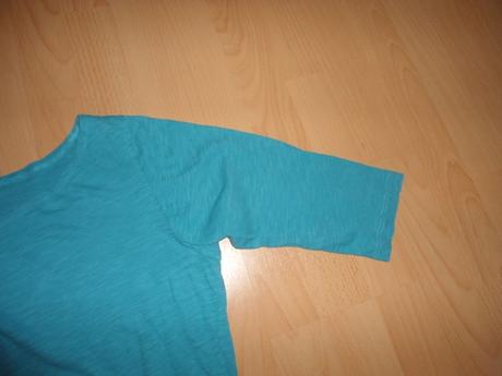 Tyrkysove volne tricko, h&m,m