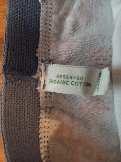 Trenky biobavlna, reserved,134