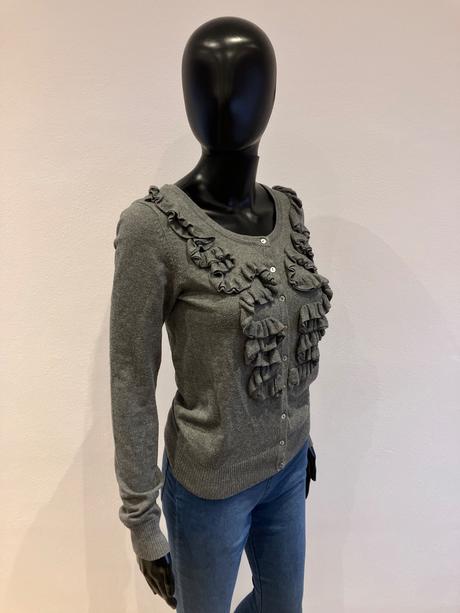 Dámsky sveter s fodričkami reserved (s), reserved,s