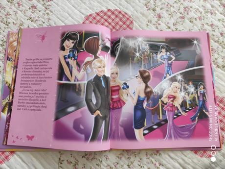 Knihy barbie 2ks,