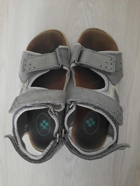 Kožené sandále santé (vd 19,5 cm), santé,31