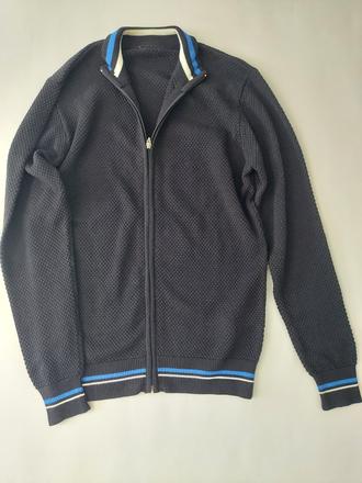 Tmavomodrý sveter moxx paris, m