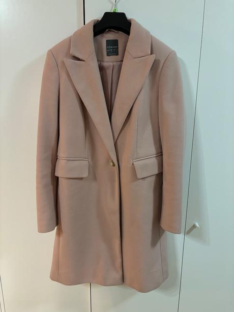 Ruzovy kabat, primark,xs