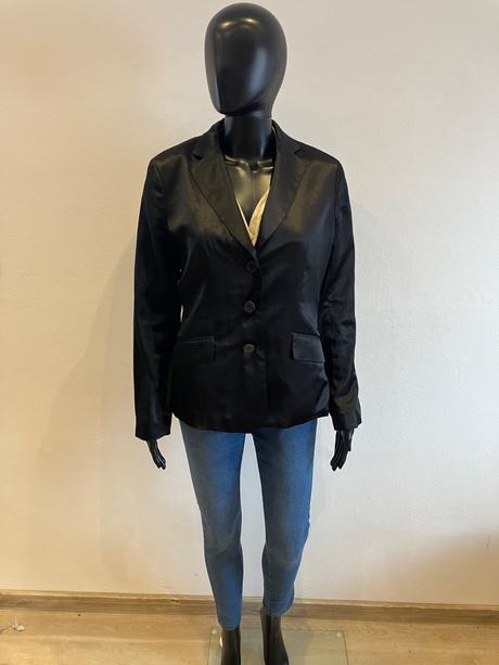 Dámske sako business čierne (38), m