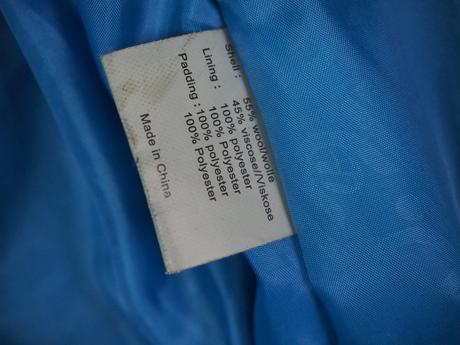 Luxusný čierny kabát iriedaily, s