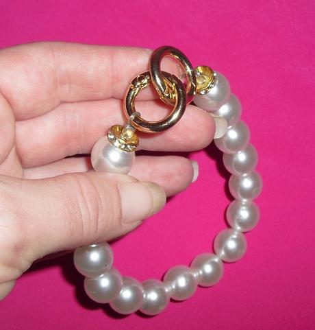 Paris hilton perlovy naramok, paris hilton