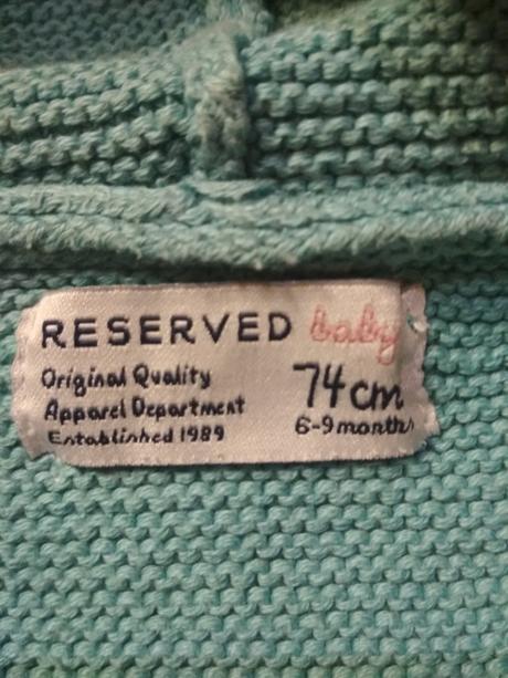 Sveter reserved veľ 74, reserved,74