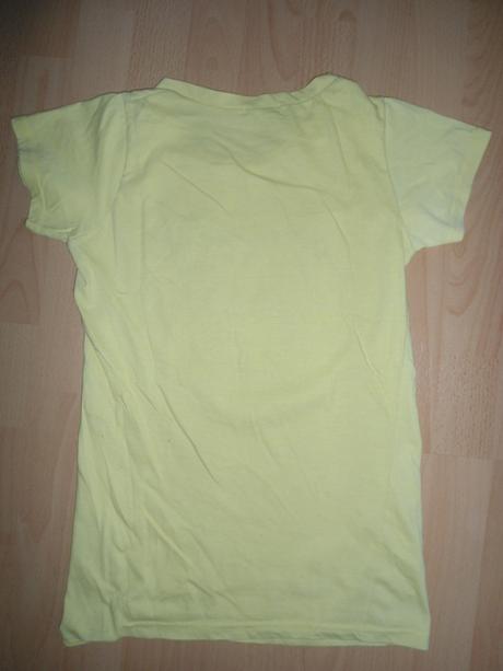 Zlte tricko kratky rukav, s