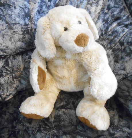 Plyšový ležiaci pes ty 53 cm,