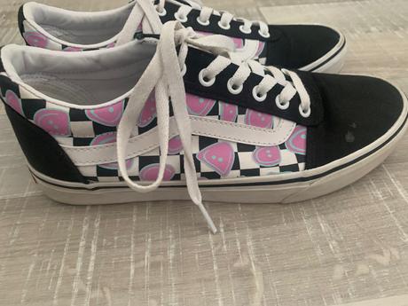 Vans tenisky čierno biele káro, vans,40