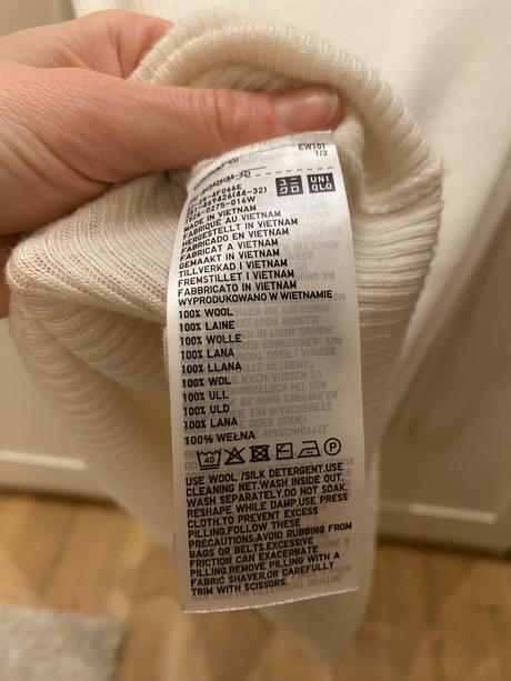 Uniqlo merino rolak / sveter m, m