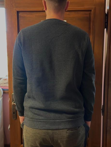 Tmavosivá mikina, xl