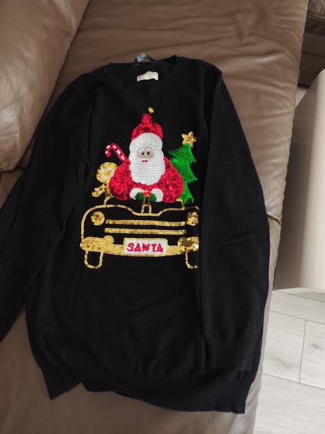 Vianočný dámsky sveter, f&f,42