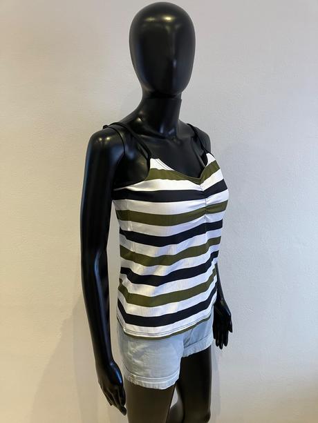 Dámske pásikavé tričko litex (m), litex,m