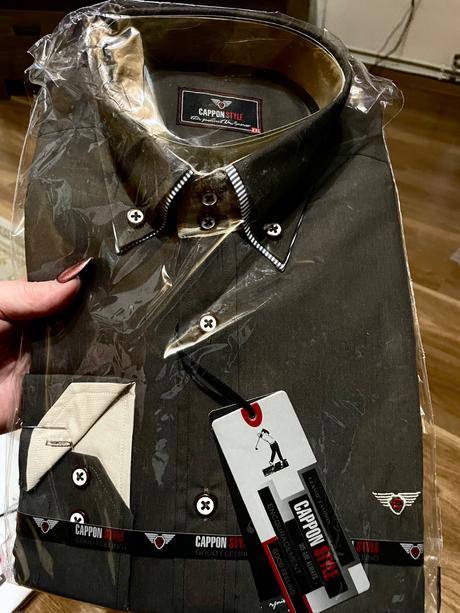 Pánska košeľa cappon, l / m / xxl / xxxl