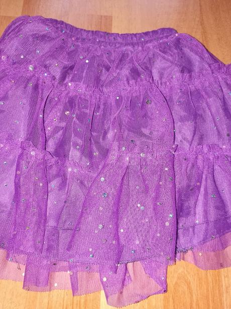 Suknička trblietava 122 cca, 122