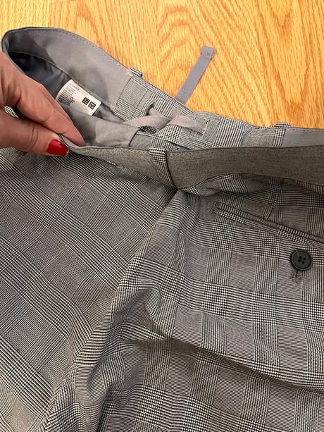 Kárované nohavice, s