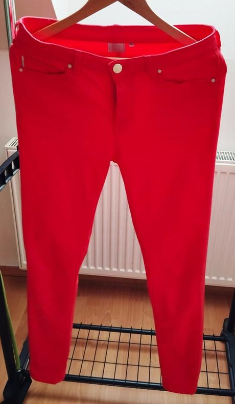 Nohavice lososovej farby, 40