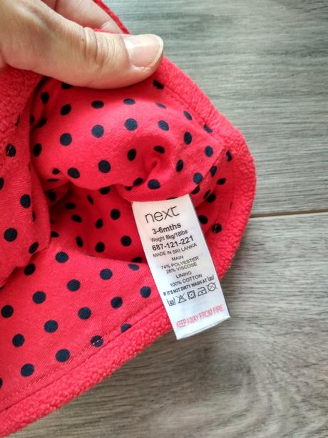 Fleesove pončo next, next,68