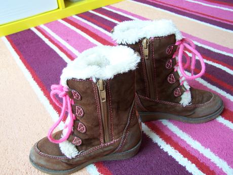 Teplé čižmičky, carter's,24