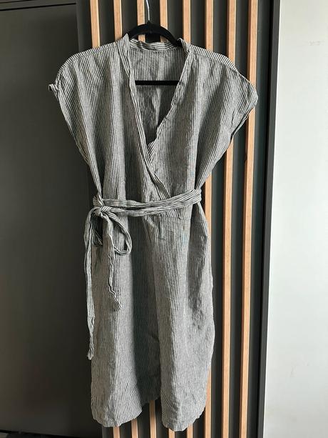 Ninja retzer lanové šaty, m