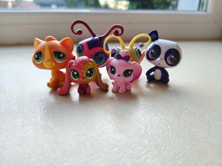 Littlest pet shop farebné zvieratká, 