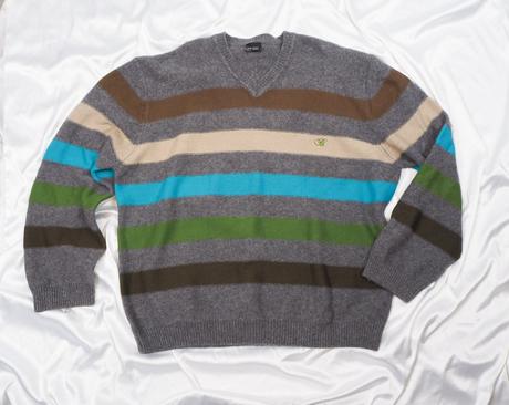 Kvalitný pulover z ovčej vlny bon a parte, xxxl