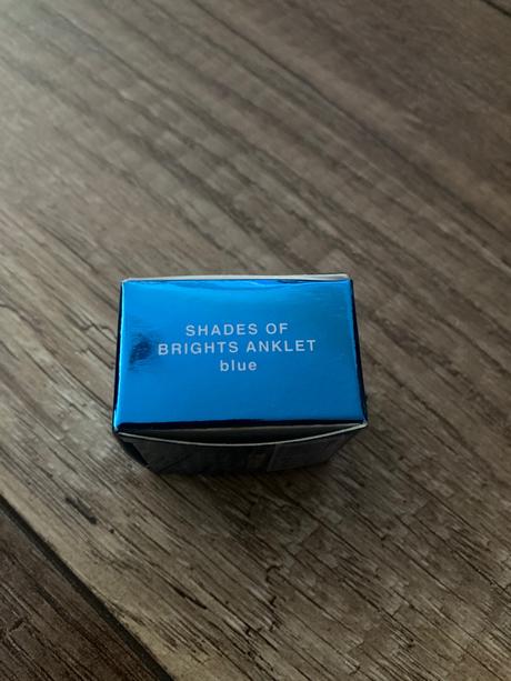 Retiazka na nohu, modra zn. avon (b14), avon