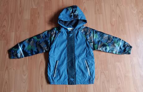 Bunda, nohavice do dažďa veľ. 110/116, lupilu,116