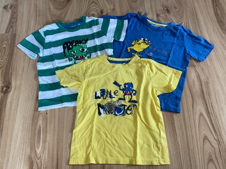 3pack tričiek lupilu 110/116, lupilu,116