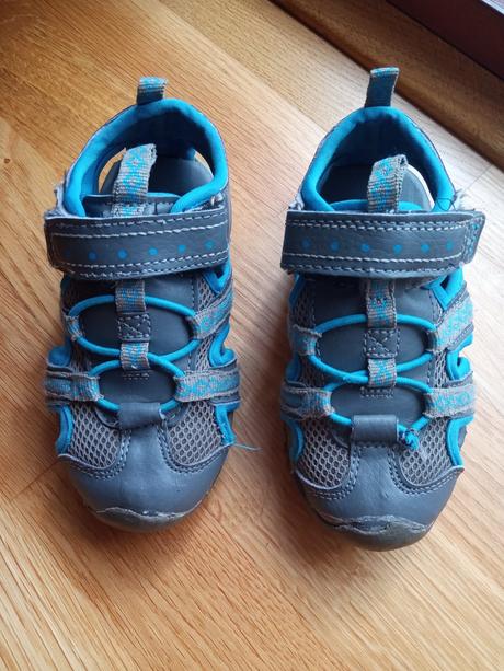 Modré topánky, f&f,27