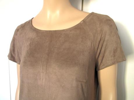 Šedé akoby kožené šaty, 40