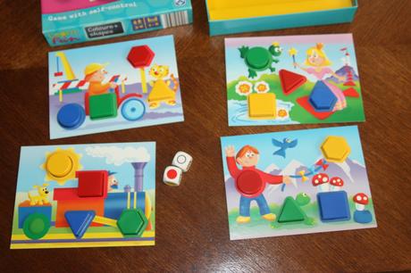 Hra farby a tvary - od 3 rokov,