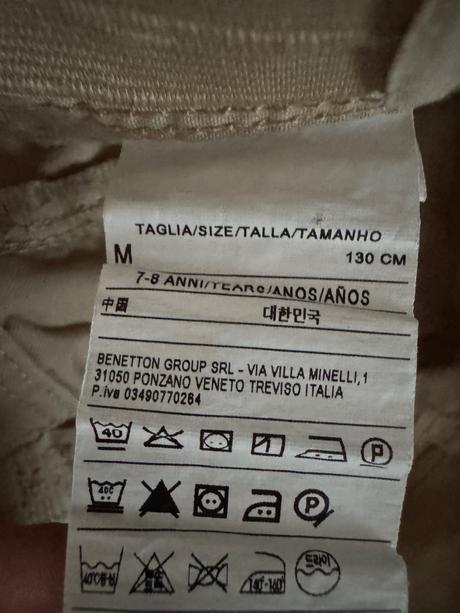 Svetlohnedé kraťasy benetton, benetton,128