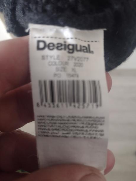 Desigual šaty, pletené, veľkosť xl., desigual,xl