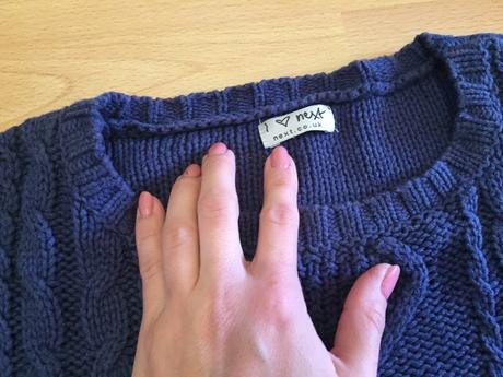 Svetrik pleteny, next,140