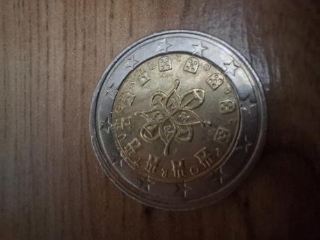 2 euro minca portugalsko 2002 chyborazba,