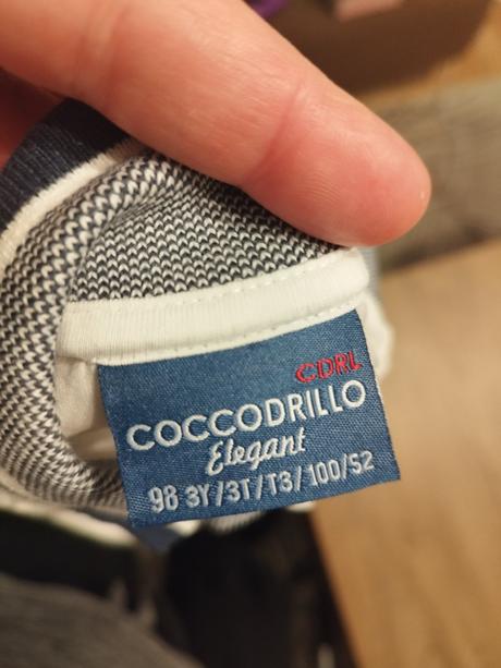 Tričko s krátkym rukávom zn. coccodrillo v. 98, coccodrillo,98