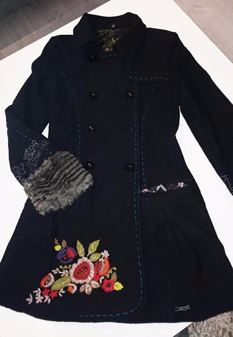 Kabát desigual, desigual,36