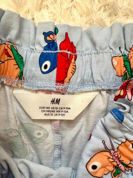 Motýlkové šortky h&m 140, h&m,140
