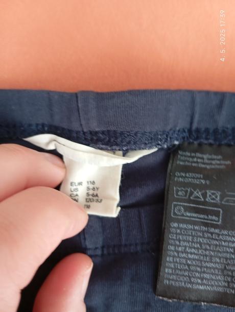 Legíny, h&m,116